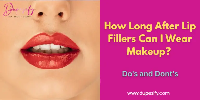 How Long After Lip Fillers Can I Wear Makeup? Do’s and Dont’s