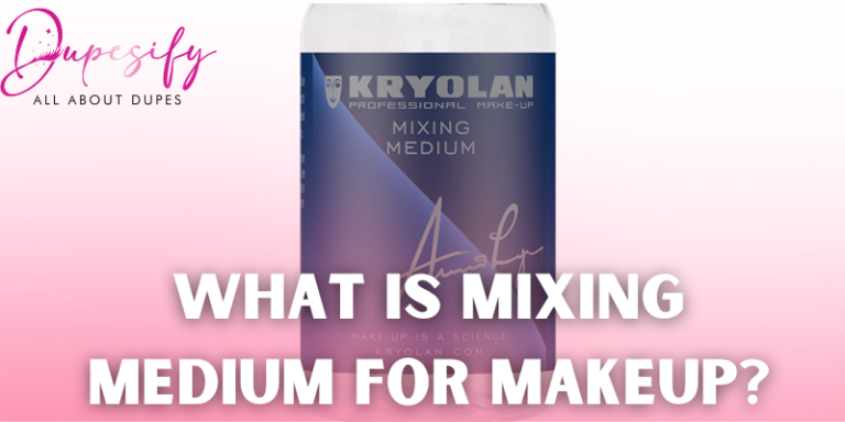 What is Mixing Medium for Makeup?