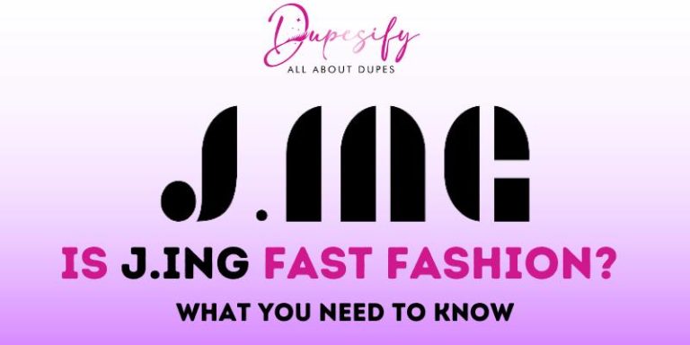 Is J.ing Fast Fashion? What You Need to Know