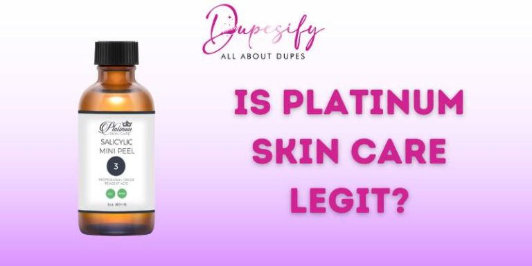 Is Platinum Skin Care Legit – Is Platinum Safe for Skin?