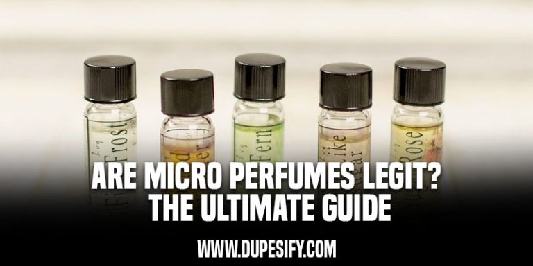 Are Micro Perfumes Legit? The Ultimate Guide