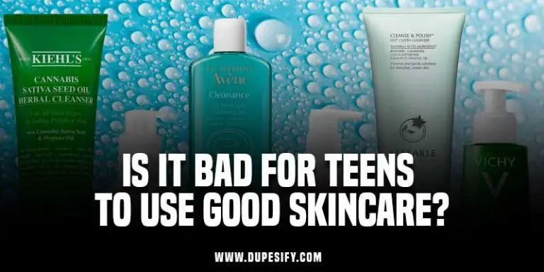 Is It Bad for Teens to Use Good Skincare?