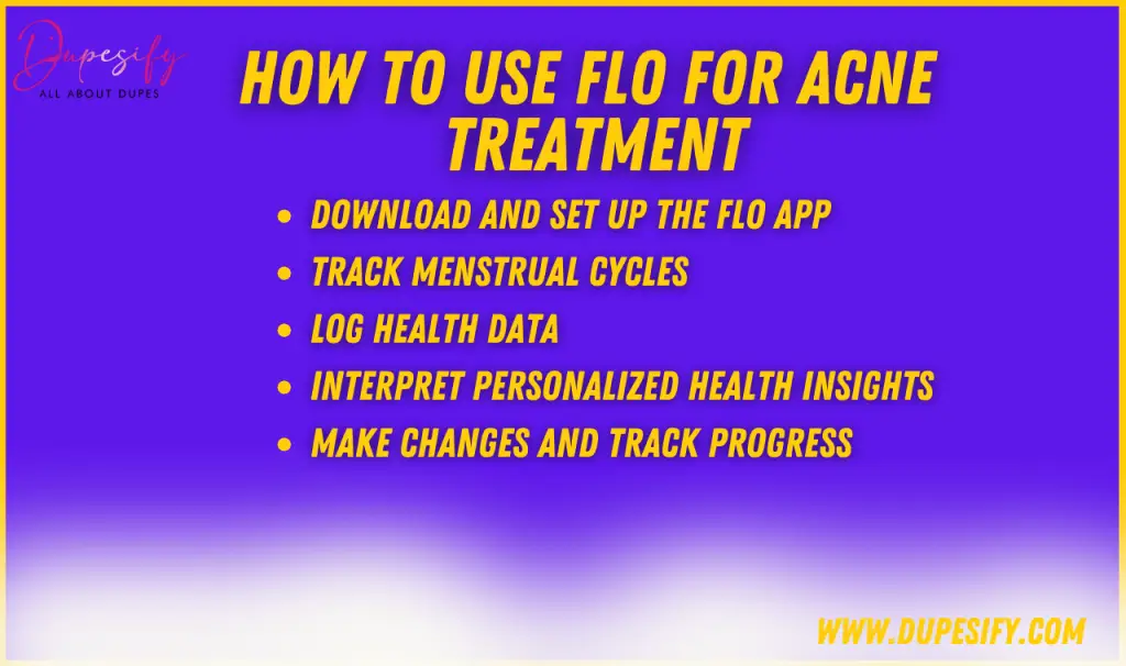How to Use Flo for Acne Treatment. step by step guide
