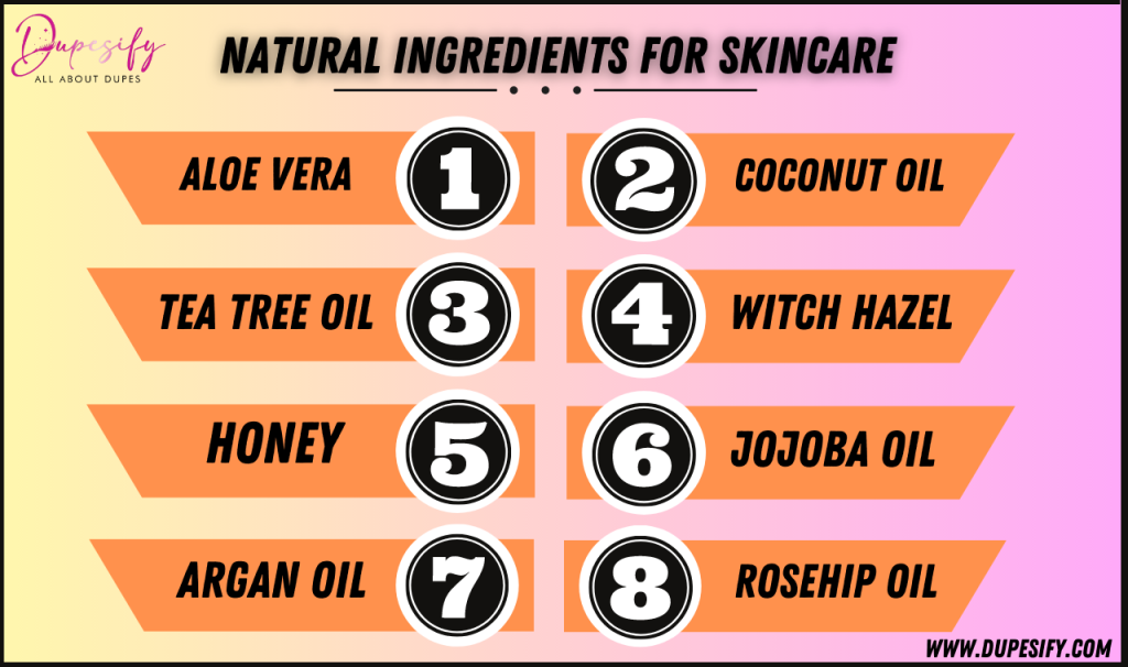 best natural ingredients for skincare