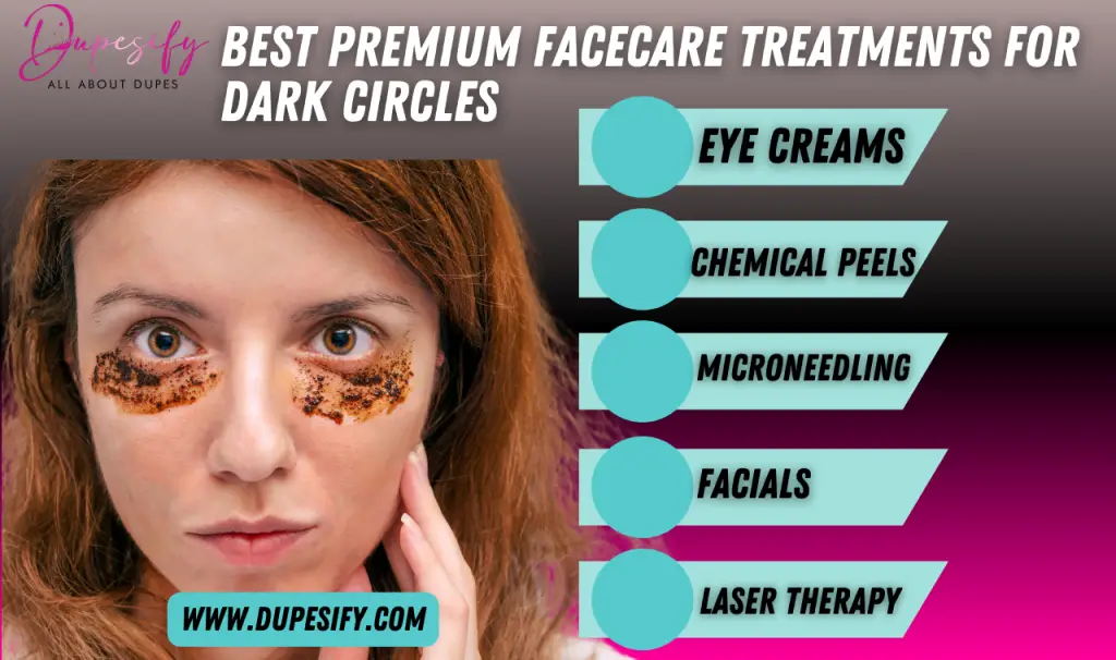 Best Premium Face Care Treatments for Dark Circles