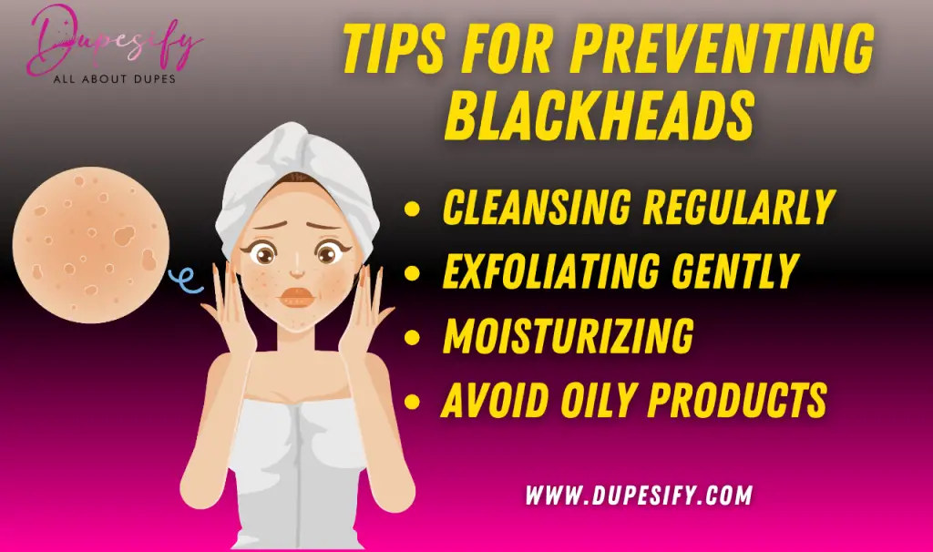 Tips For Preventing Blackheads 